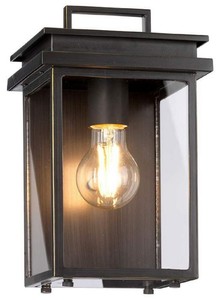 Casa Padrino lampada da parete per esterni di lusso bronzo antico A. 26,1 cm - Illuminazione per esterni di lusso