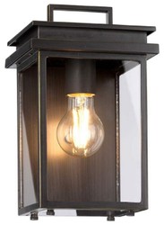 Luxus Aluminium Außenwandleuchte Antik Bronze