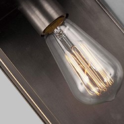 Luxus Aluminium Außenwandleuchte Antik Bronze