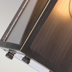 Luxus Aluminium Außenwandleuchte Antik Bronze