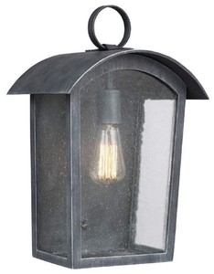 Casa Padrino lampada da parete per esterni di lusso nero A. 41,3 cm - Illuminazione per esterni di lusso