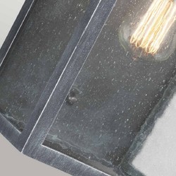 Casa Padrino lampada da parete per esterni di lusso nero A. 41,3 cm - Illuminazione per esterni di lusso