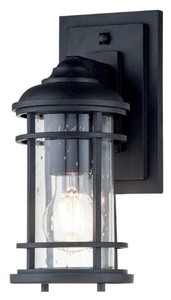 Casa Padrino lampada da parete per esterni di lusso nero A. 29,2 cm - Illuminazione per esterni di lusso