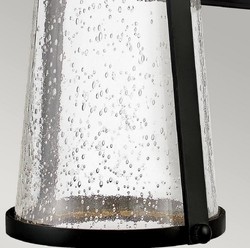 Casa Padrino applique murale d'extérieur LED de luxe noir H. 30,7 cm - éclairage extérieur de luxe