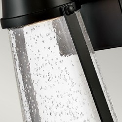 Casa Padrino applique murale d'extérieur LED de luxe noir H. 30,7 cm - éclairage extérieur de luxe
