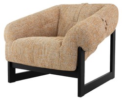 Luxus Wohnzimmer Hotel Sessel Beige Schwarz