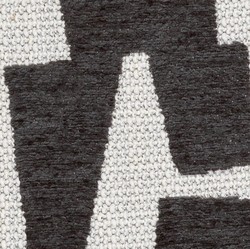 Casa Padrino sedia da pranzo di lusso nero / bianco L. 50 cm x P. 60 cm x H. 83 cm - mobili per hotel Casa Padrino sedia da pranzo di lusso nero / bianco L. 50 cm x P. 60 cm x H. 83 cm - mobili per hotel