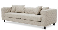 Divano di lusso Casa Padrino grigio chiaro 230 cm - mobili per soggiorno e hotel Divano di lusso Casa Padrino grigio chiaro 230 cm - mobili per soggiorno e hotel