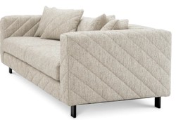 Divano di lusso Casa Padrino grigio chiaro 230 cm - mobili per soggiorno e hotel Divano di lusso Casa Padrino grigio chiaro 230 cm - mobili per soggiorno e hotel