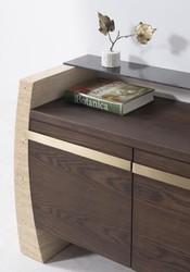 Luxury sideboard with wall mirror