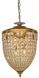 Magnificent Baroque Chandelier Gold