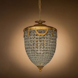 Magnificent Baroque Chandelier Gold