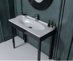 Casa Padrino Luxury Bathroom Set Black - Hotel Bathroom Furniture