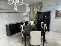 Magnifico set di mobili per sala da pranzo barocco di lusso