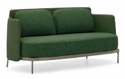Divano da soggiorno e hotel di lusso verde bronzo