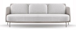 Luxury Living Room & Hotel Sofa Gray Bronze