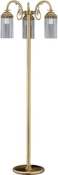 Magnificent luxury baroque floor lamp brass with patina
