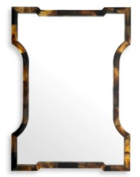 Casa Padrino miroir de luxe marron / naturel H. 130 cm - Qualité de luxe