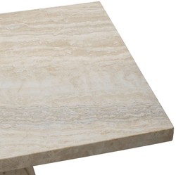 Casa Padrino luxury travertine console beige 150 cm - Luxury furniture