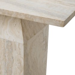 Casa Padrino luxury travertine console beige 150 cm - Luxury furniture