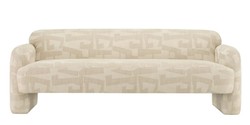 Luxus Wohnzimmer Hotel Sofa Sandfarben