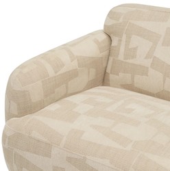 Luxus Wohnzimmer Hotel Sofa Sandfarben