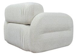 Casa Padrino luxury living room & hotel armchair white 110 x 95 x H. 73 cm - Luxury furniture