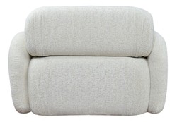 Casa Padrino luxury living room & hotel armchair white 110 x 95 x H. 73 cm - Luxury furniture