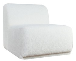 Casa Padrino luxury armchair white 73 x 94 x H. 75 cm - Modular living room & hotel furniture