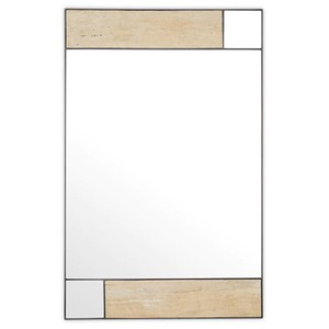 Casa Padrino miroir de luxe beige / bronze H. 140 cm - Qualité de luxe
