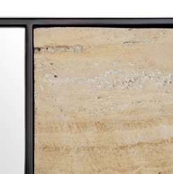 Casa Padrino espejo de lujo beige / bronce A. 140 cm - Calidad de lujo