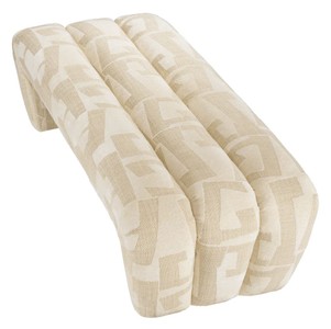 Casa Padrino Luxus Sitzbank Sandfarben 144 cm - Schlafzimmer & Hotel Möbel