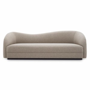 Luxus Wohnzimmer & Hotel Sofa Greige Schwarz