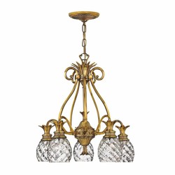 Casa Padrino luxury baroque brass chandelier bronze Ø 56 x H. 62.2 cm