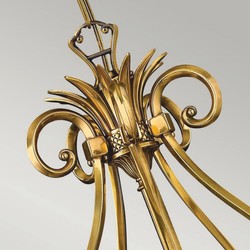 Casa Padrino luxury baroque brass chandelier bronze Ø 56 x H. 62.2 cm