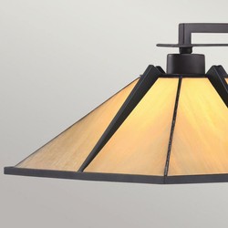 Casa Padrino luxury Tiffany table lamp lamp cream / bronze H. 54.8 cm - Tiffany lights