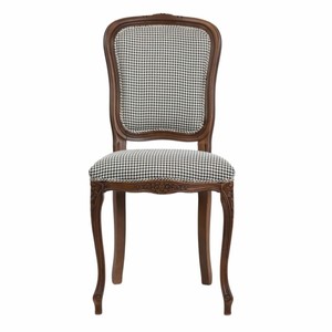 Casa Padrino Luxus Barock Esszimmer Stuhl Schwarz / Weiß / Braun H. 100 cm