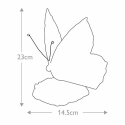 Casa Padrino luxury Tiffany LED table lamp butterfly colorful / bronze - Tiffany decorative lights