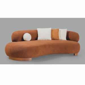 Casa Padrino canapé de luxe marron 255 cm - Meubles de salon et d'hôtel