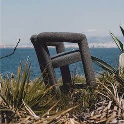 Casa Padrino luxury dining room chair with armrests dark gray 60 x 65 x H. 80 cm