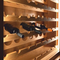 Casa Padrino armadio vino in stile country grigio / marrone 300 cm - Mobile bar in stile country