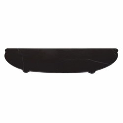 Casa Padrino cómoda barroco de lujo con tapa de mármol rojo / marrón / oro / negro 145 cm