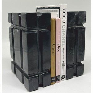 Casa Padrino luxury marble decorative bookend set black - Decorative accessories