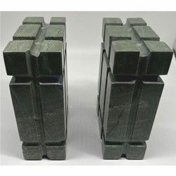 Casa Padrino luxury marble decorative bookend set gray - Decorative accessories