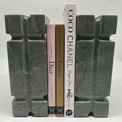 Casa Padrino luxury marble decorative bookend set gray - Decorative accessories