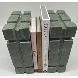 Casa Padrino luxury marble decorative bookend set gray - Decorative accessories