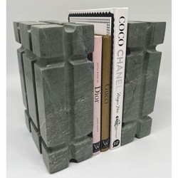 Casa Padrino luxury marble decorative bookend set gray - Decorative accessories