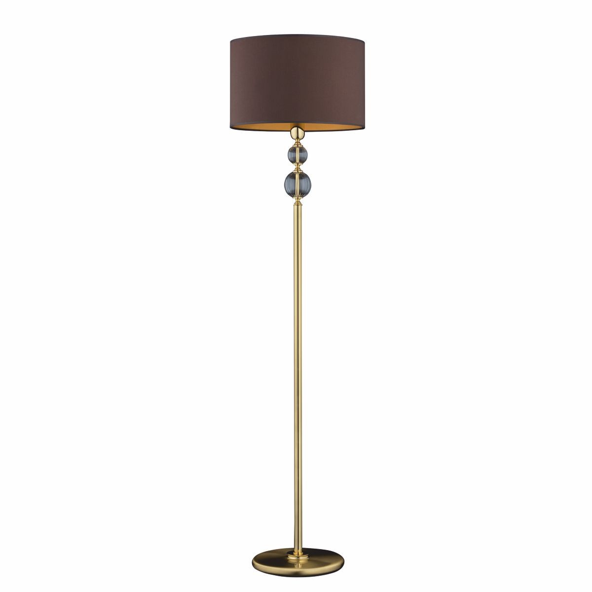 Casa Padrino lampadaire baroque de luxe or / marron H. 172 cm - Lampadaires de style baroque Casa Padrino lampadaire baroque de luxe or / marron H. 172 cm - Lampadaires de style baroque