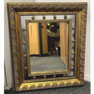 Casa Padrino miroir baroque or antique H. 87 cm - Meubles de style baroque