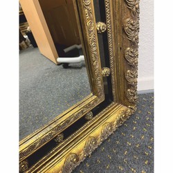 Casa Padrino espejo barroco oro antiguo A. 87 cm - Muebles de estilo barroco